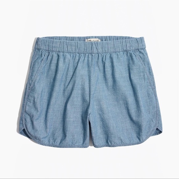 Madewell Chambray Shorts - Picture 2 of 3